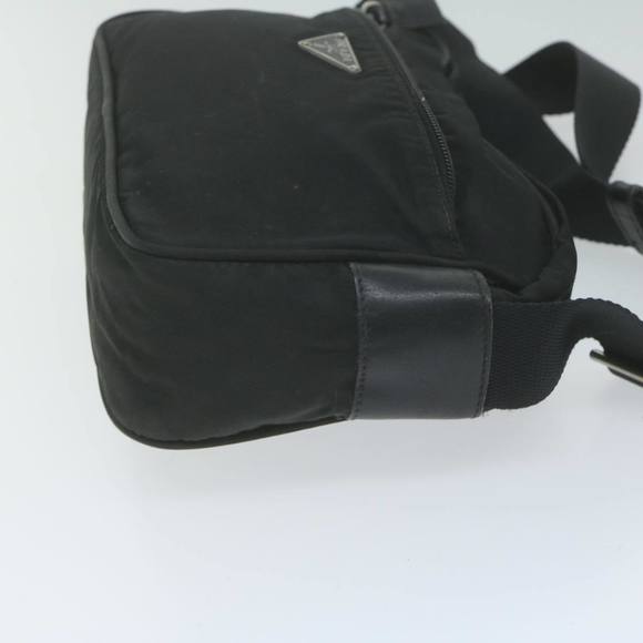 PRADA Shoulder Bag Nylon Black Auth 66085 - Picture 3 of 16